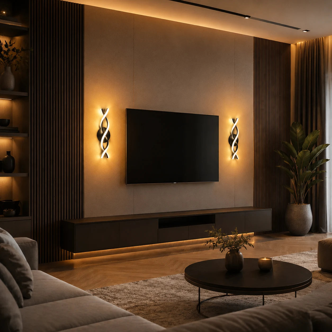 Infina Wave LED Wall Light
