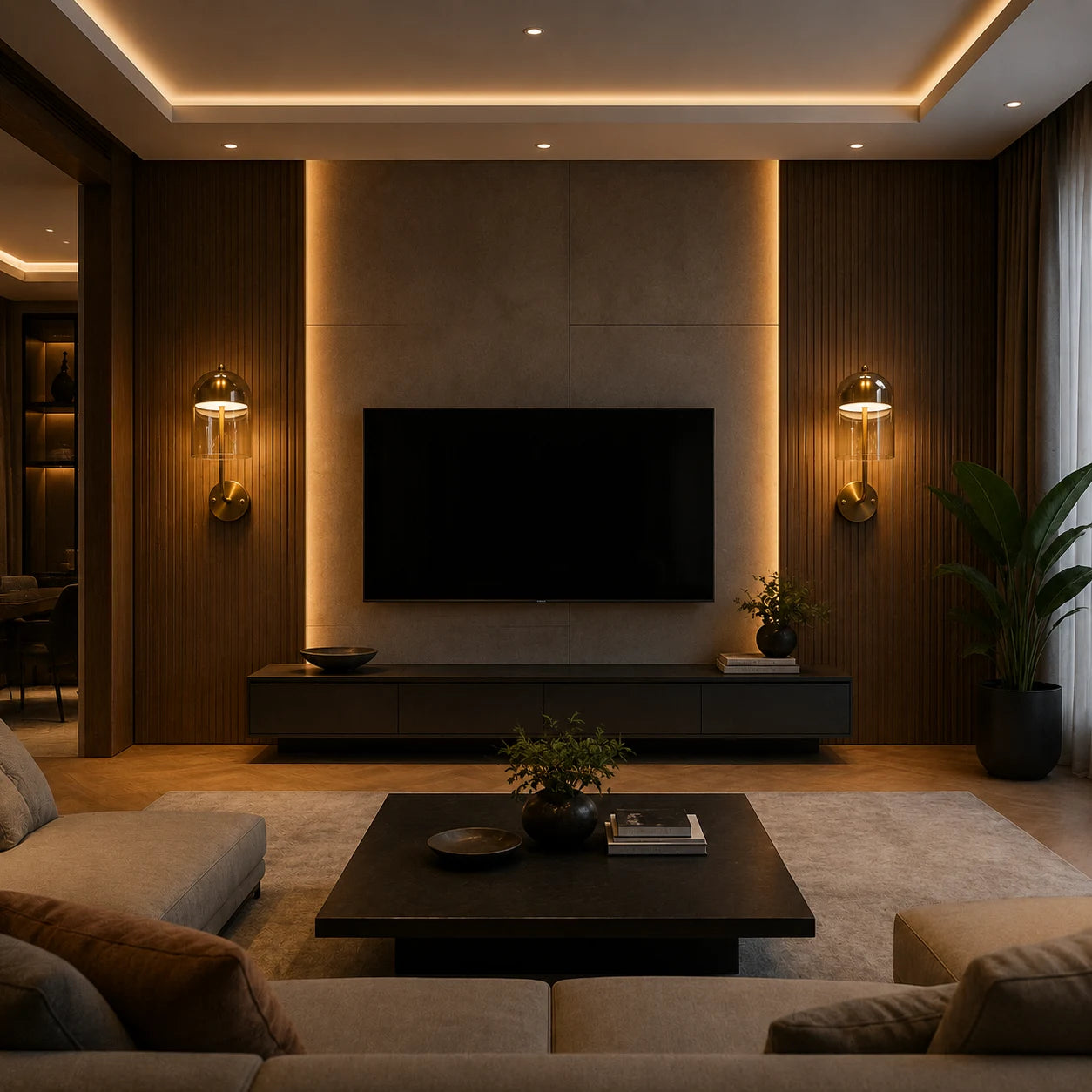 LUCERNA GLASS WALL LAMP