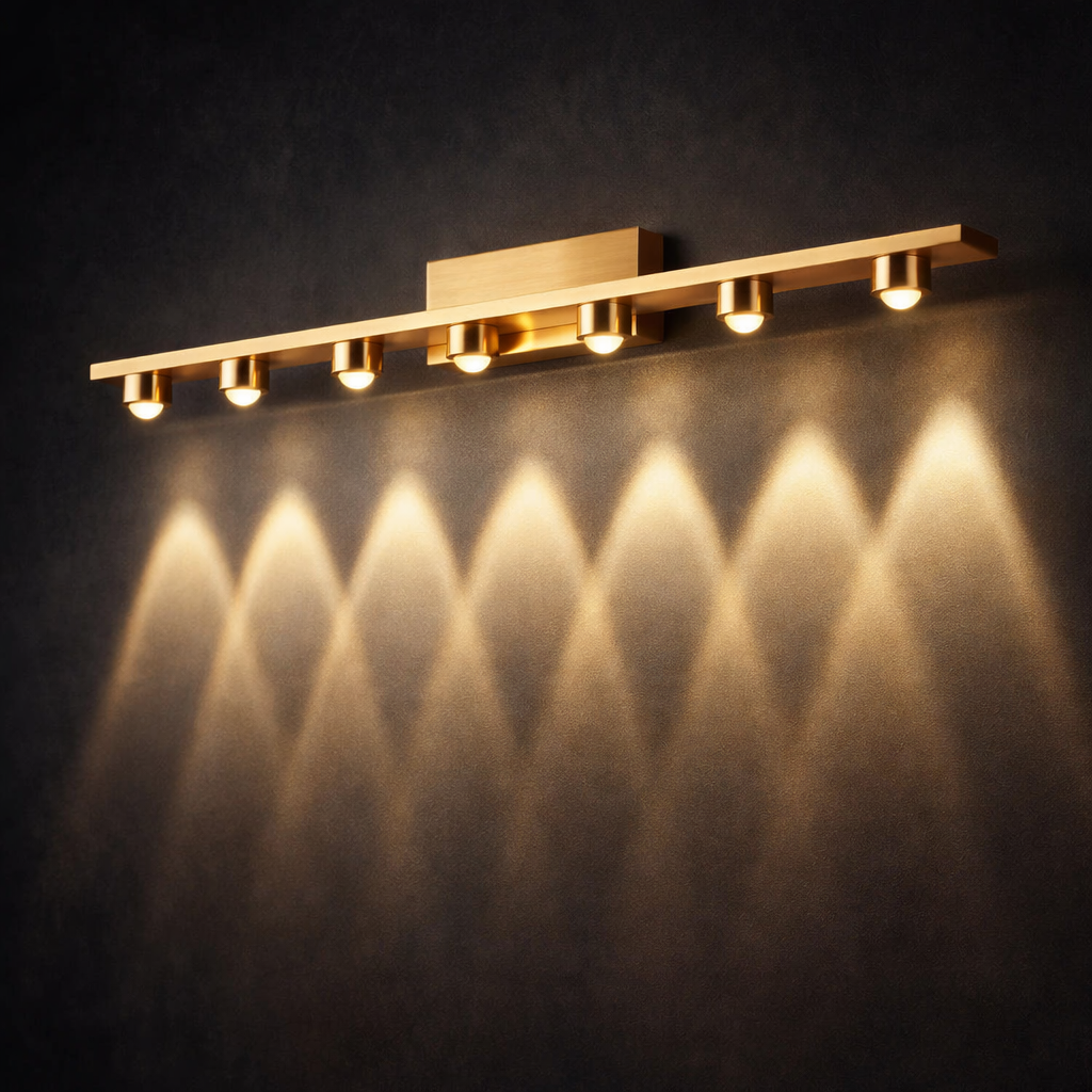 LUXEBEAM PICTURE LIGHT– Premium Gold LED Wall Washer