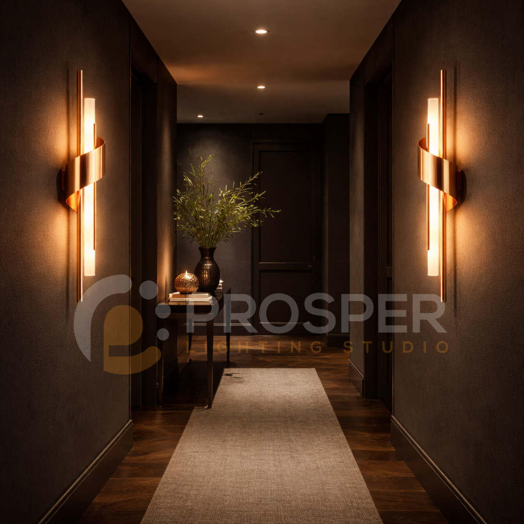 LUXORA TWIST LED WALL LIGHT