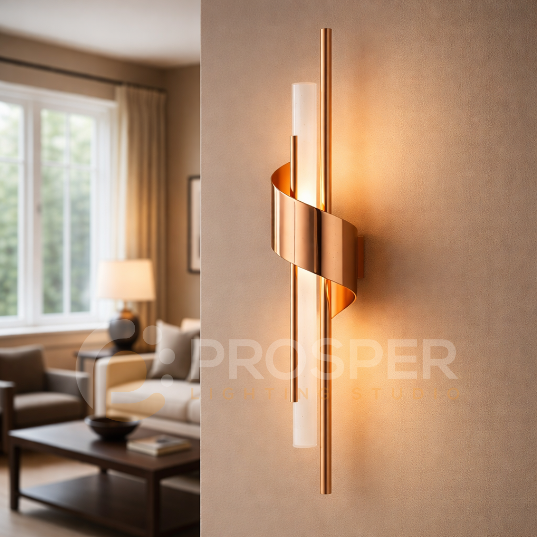 LUXORA TWIST LED WALL LIGHT