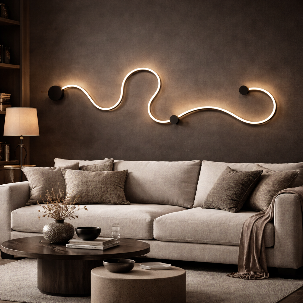 NexAura Wave LED Wall Light