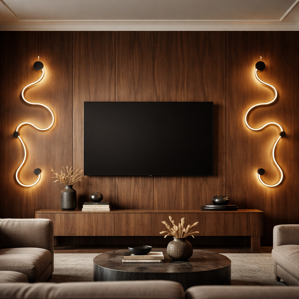NexAura Wave LED Wall Light