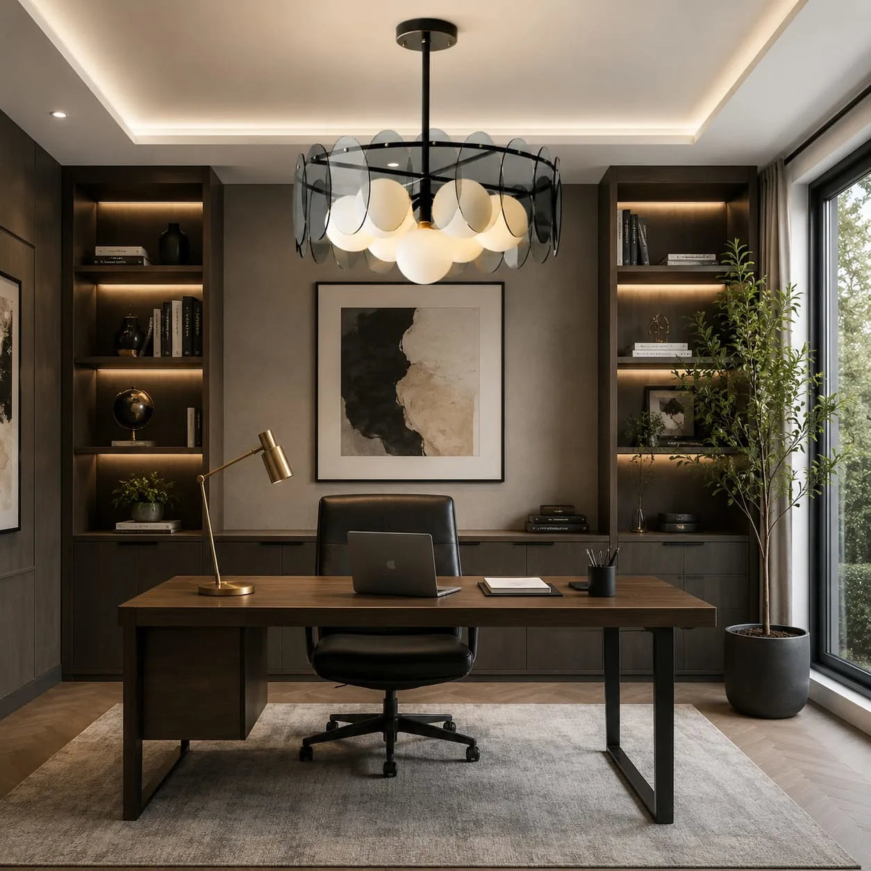 NOCTURA HALO CHANDELIER (600mm)