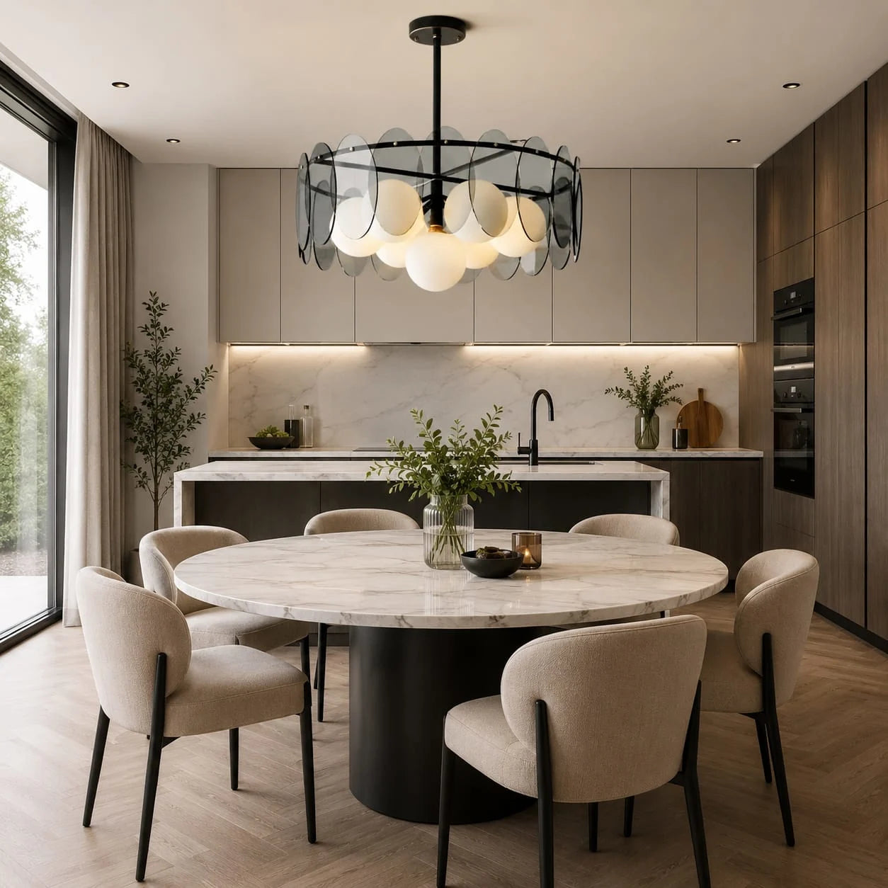 NOCTURA HALO CHANDELIER (600mm)