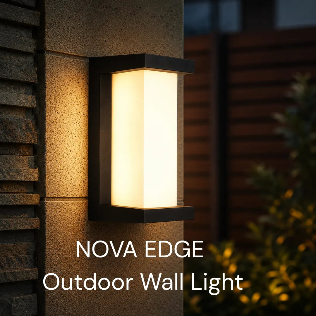 NOVA EDGE OUTDOOR WALL LIGHT