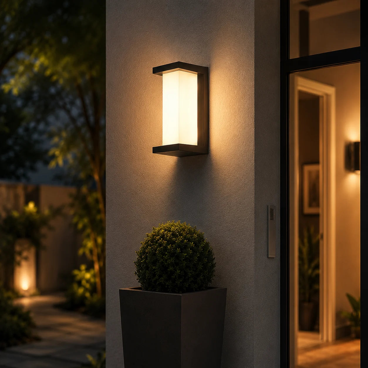 NOVA EDGE OUTDOOR WALL LIGHT