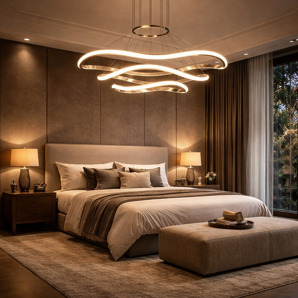 ORLUME WAVE CHANDELIER