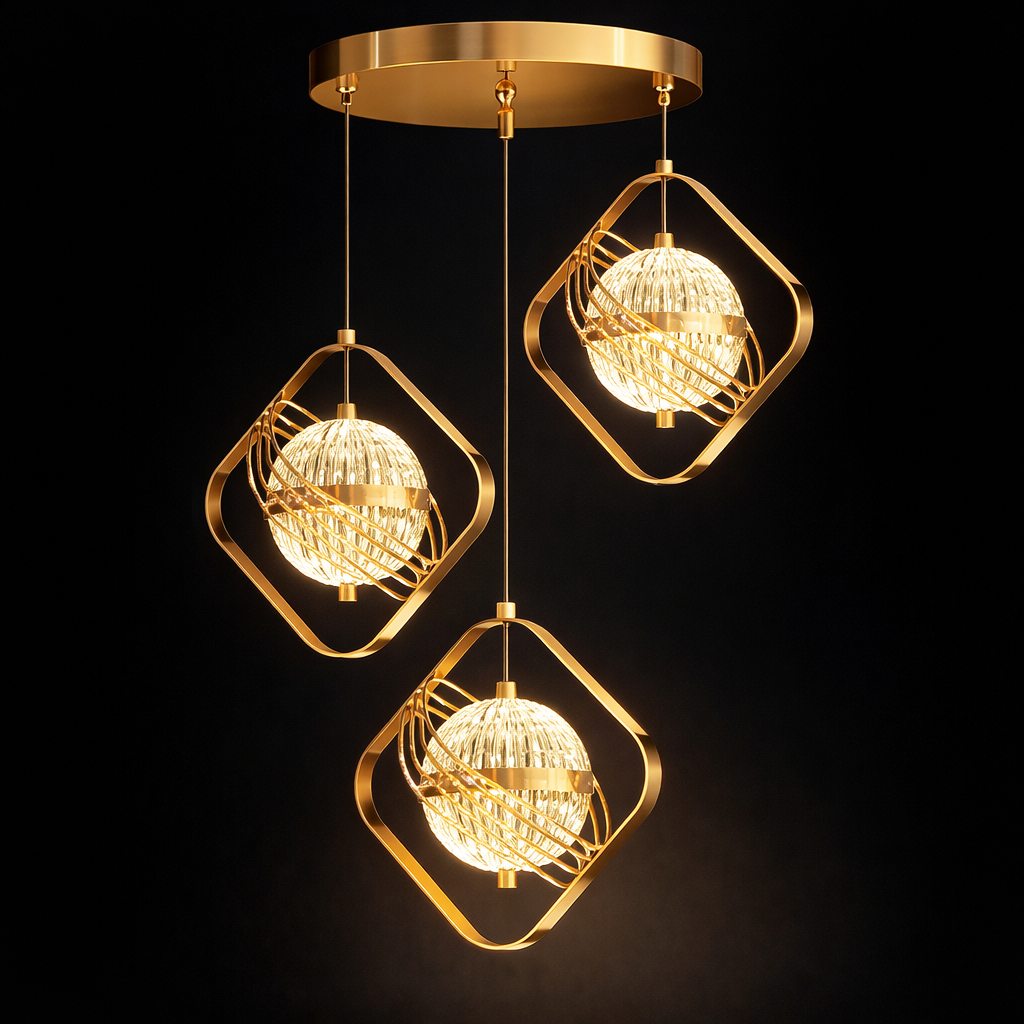 ORBIX GOLD PENDANT LIGHT