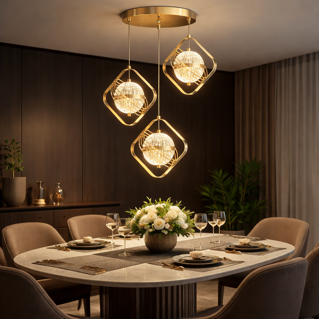 ORBIX GOLD PENDANT LIGHT