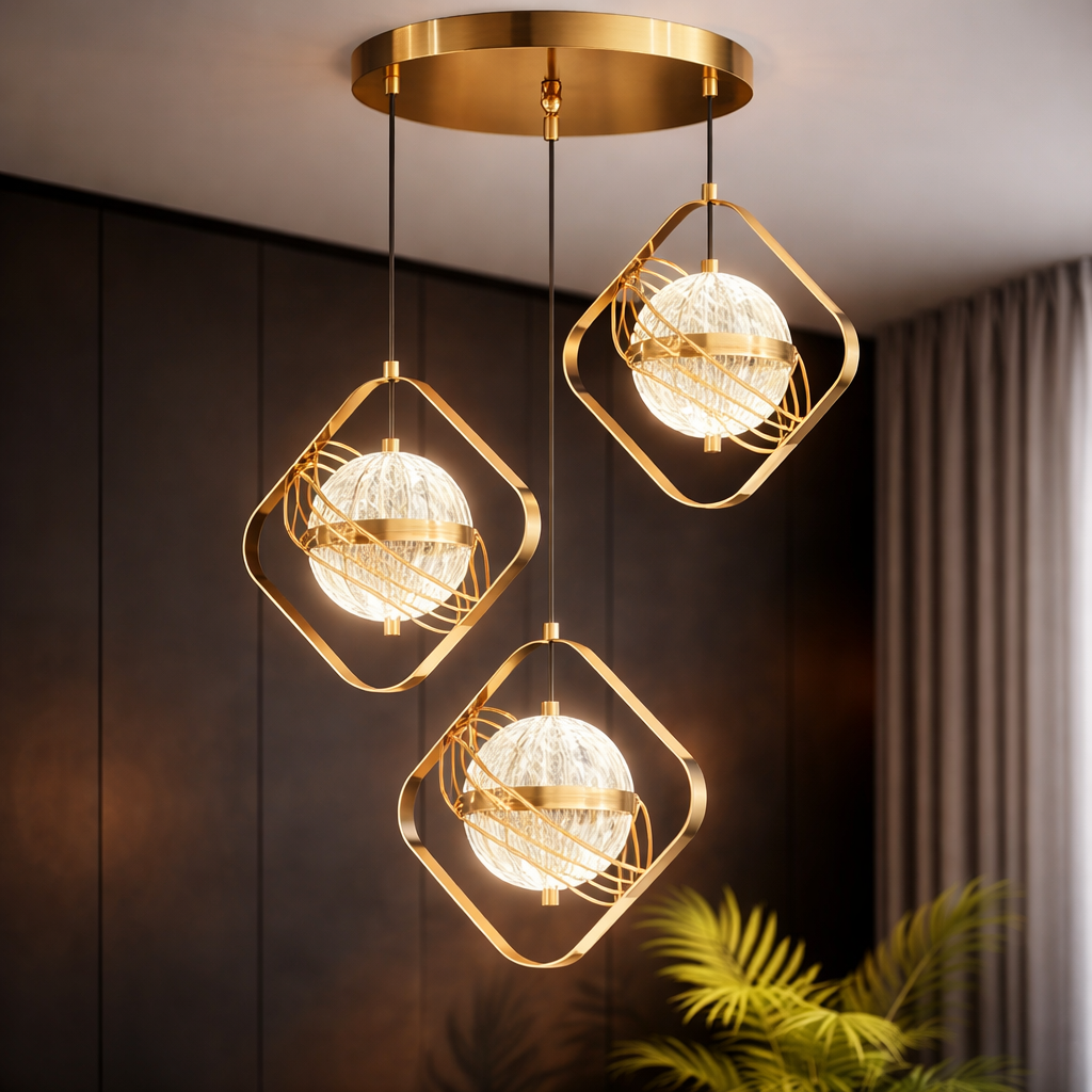 ORBIX GOLD PENDANT LIGHT