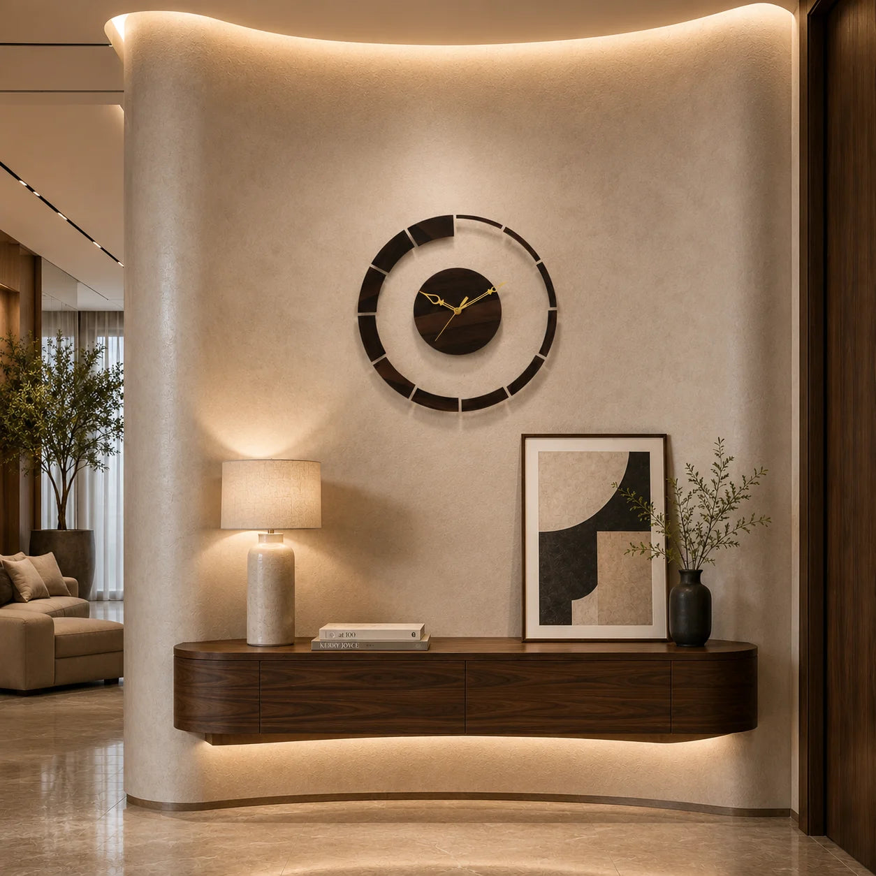 ORVEX METAL WALL CLOCK