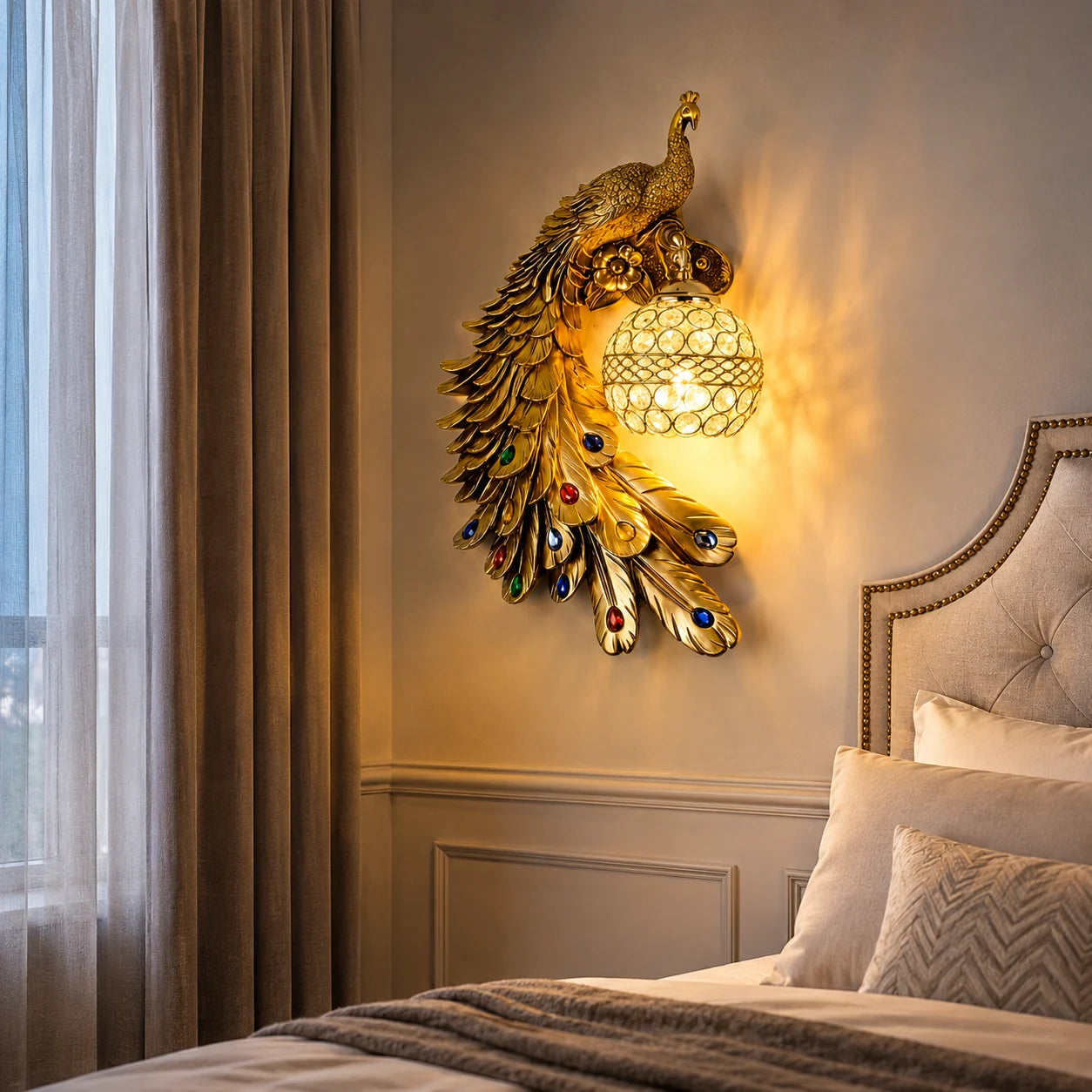 PAUNIERE WALL LIGHT (LEFT)