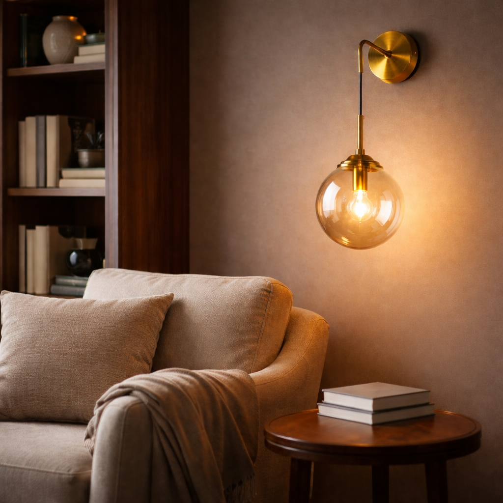 RITZ ORB WALL LAMP