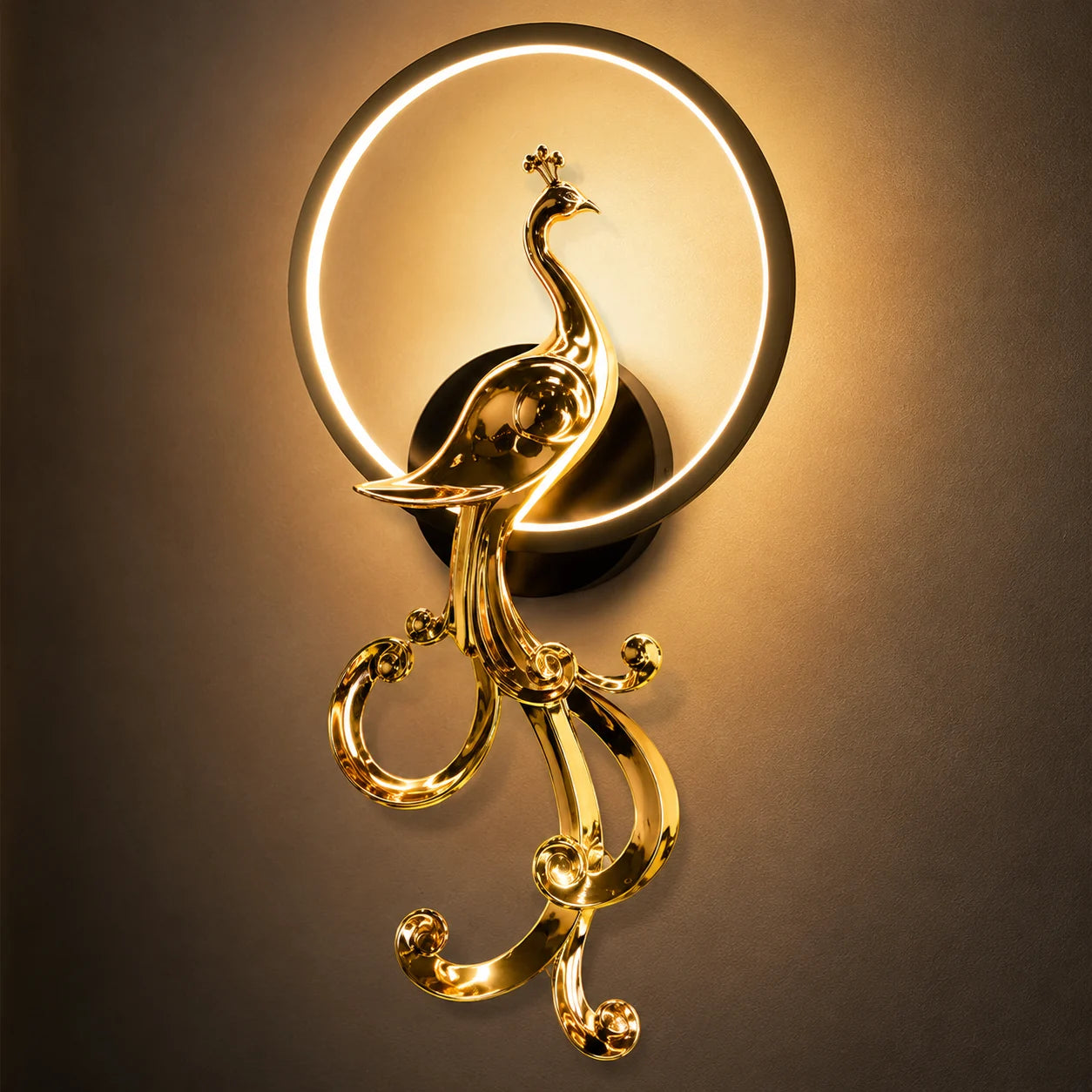 ROYALE PEACOCK WALL LIGHT (Left)