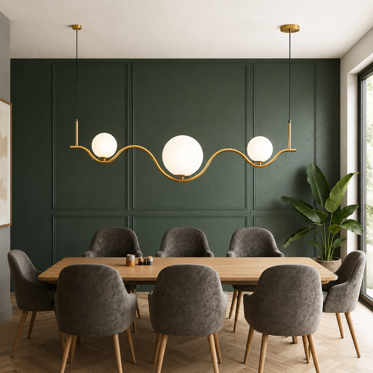 SOLENNE MODERN CHANDELIER