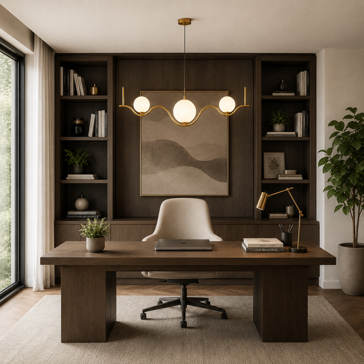 SOLENNE MODERN CHANDELIER
