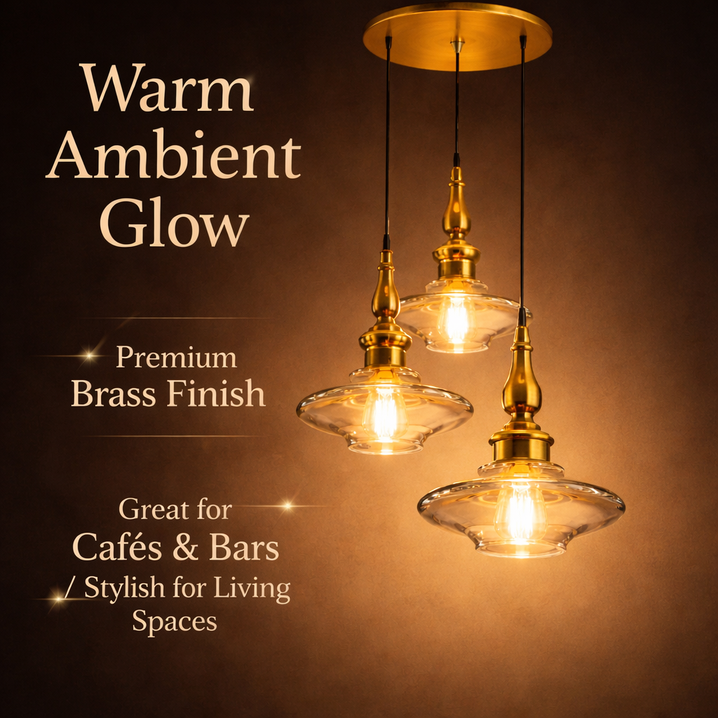 SUVARNA DROP (SET of 3) - HANGING LIGHT