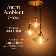 SUVARNA DROP (SET of 3) - HANGING LIGHT