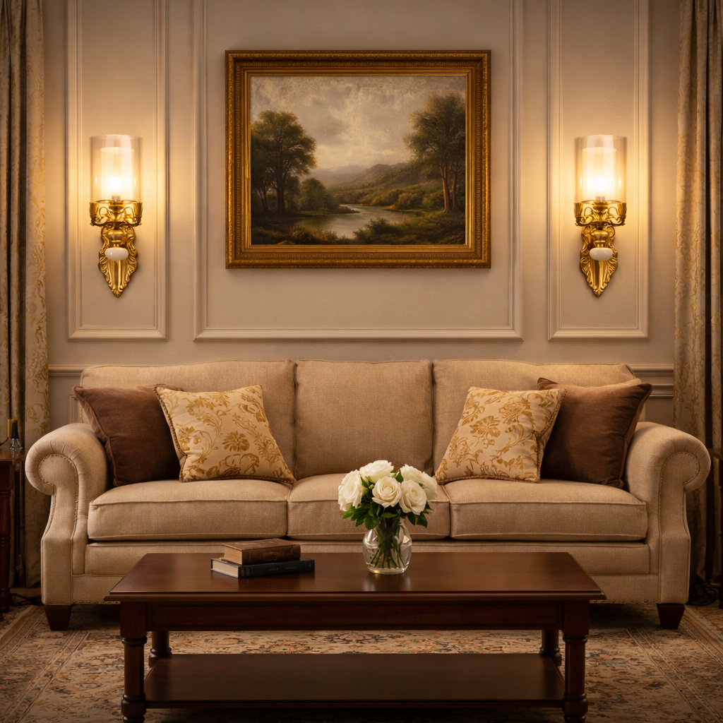 VELORA HERITAGE GLOW WALL LIGHT