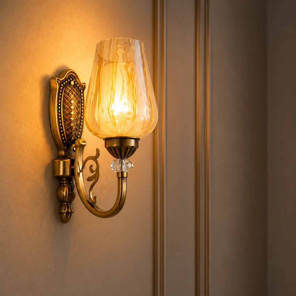 Verona Glass Wall Lamp