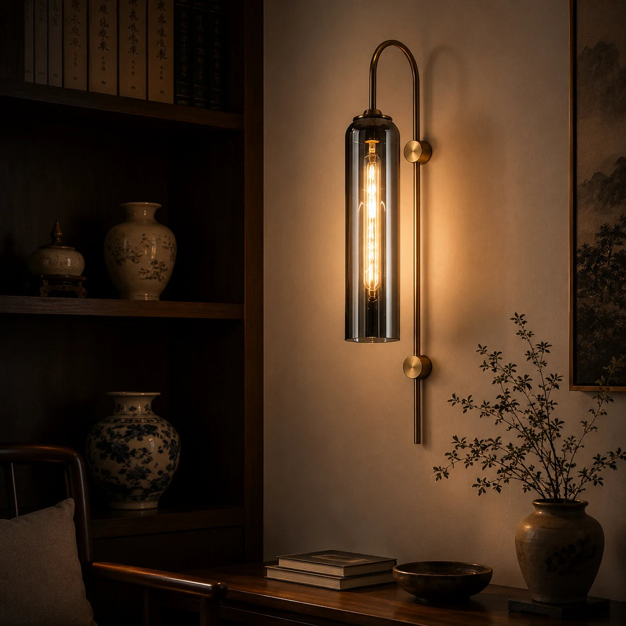 ZENITH WALL LIGHT (SMOKE)