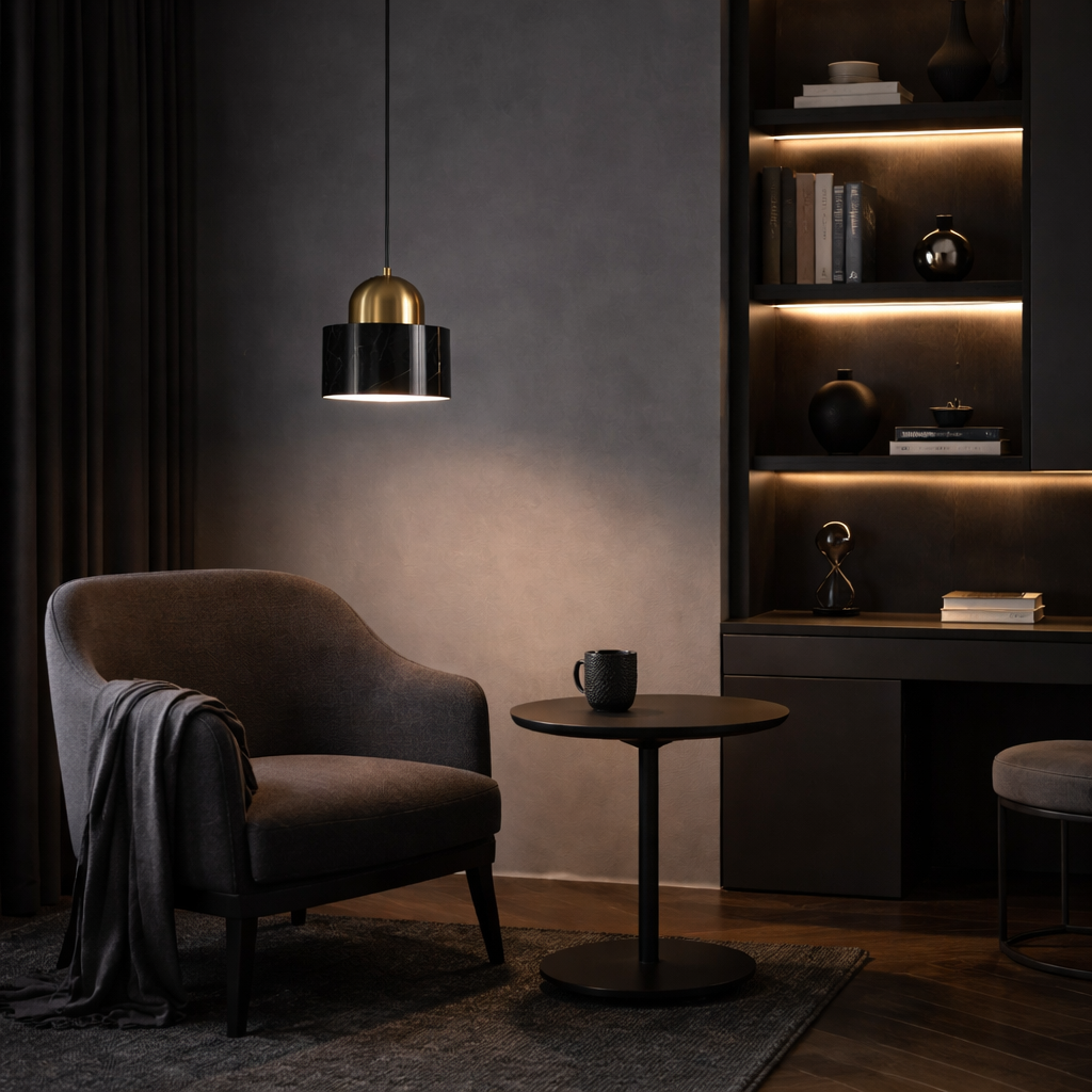 ZENOVA BLACK PENDANT LIGHT