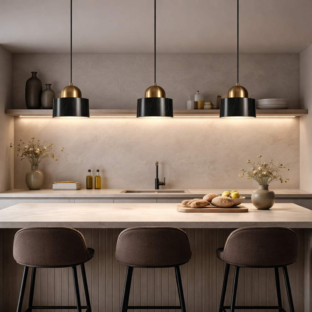ZENOVA BLACK PENDANT LIGHT