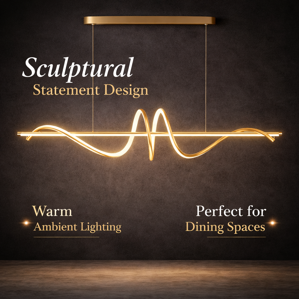 Zynera Curve Pendant Light