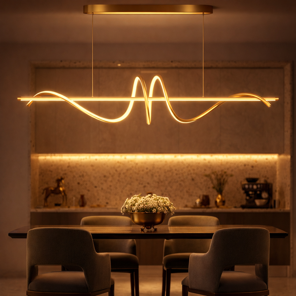 Zynera Curve Pendant Light