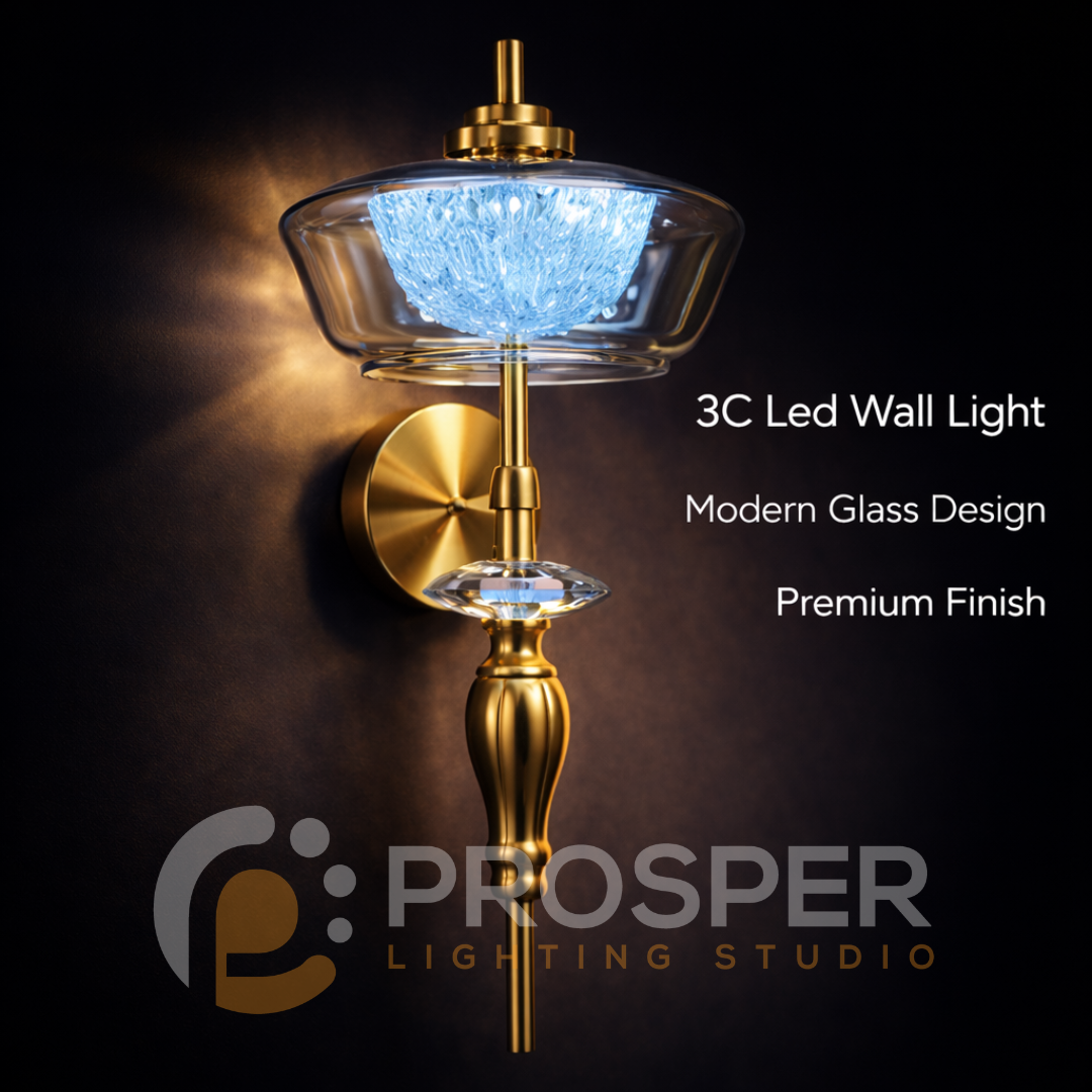 AVENOR GLASS WALL LIGHT