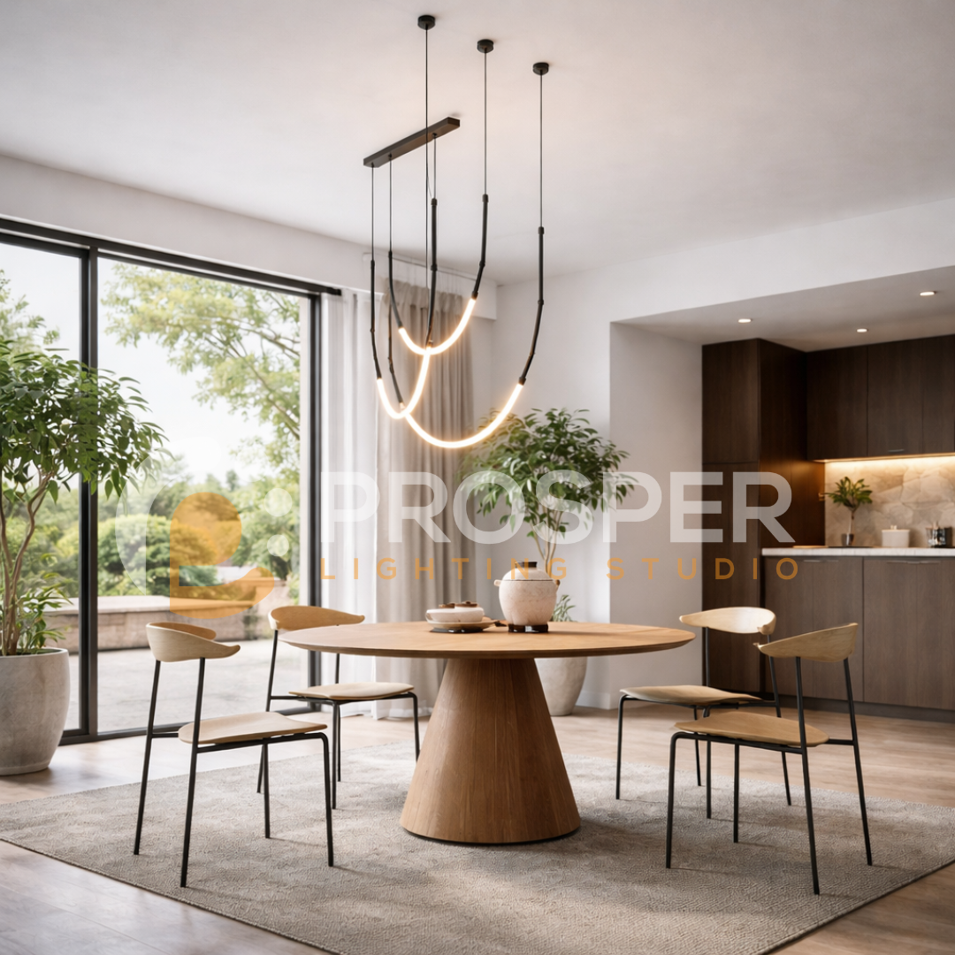 CURVEON LED PENDANTS (SET OF 3)