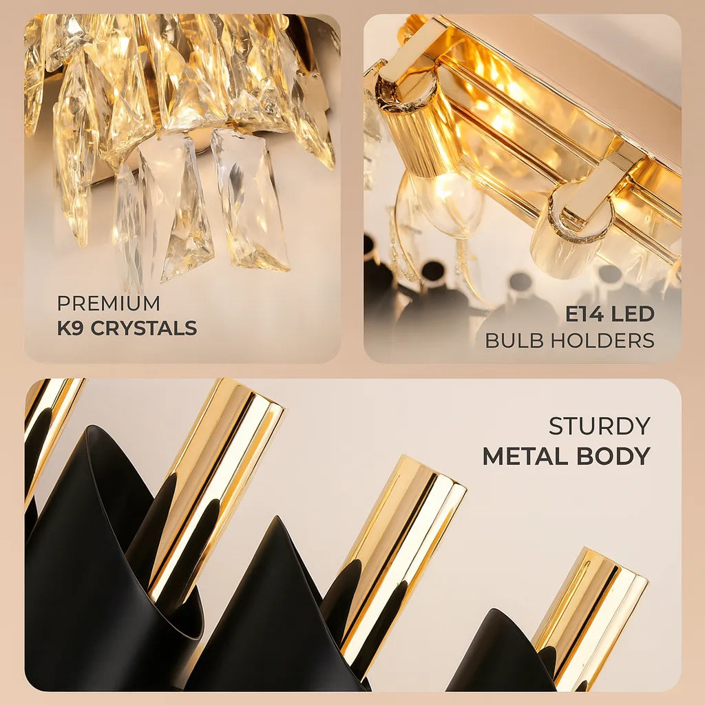 IMPERION CRYSTAL DUPLEX CHANDELIER