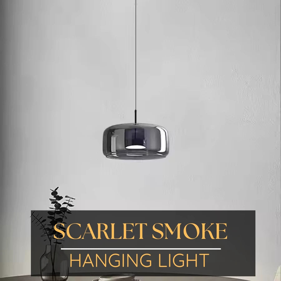SCARLET SMOKE HANGING LIGHT