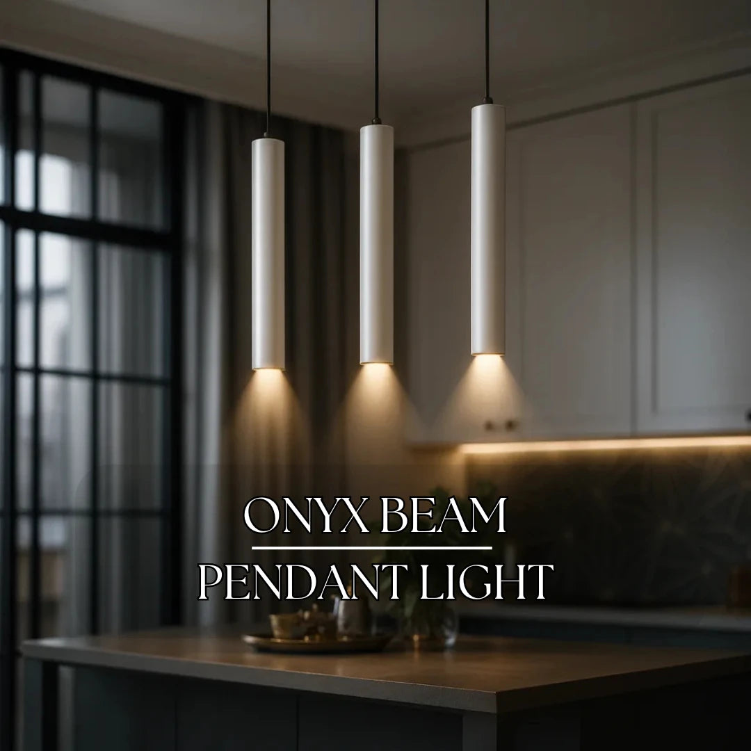 ONYX BEAM- SLEEK PENDANT LIGHT
