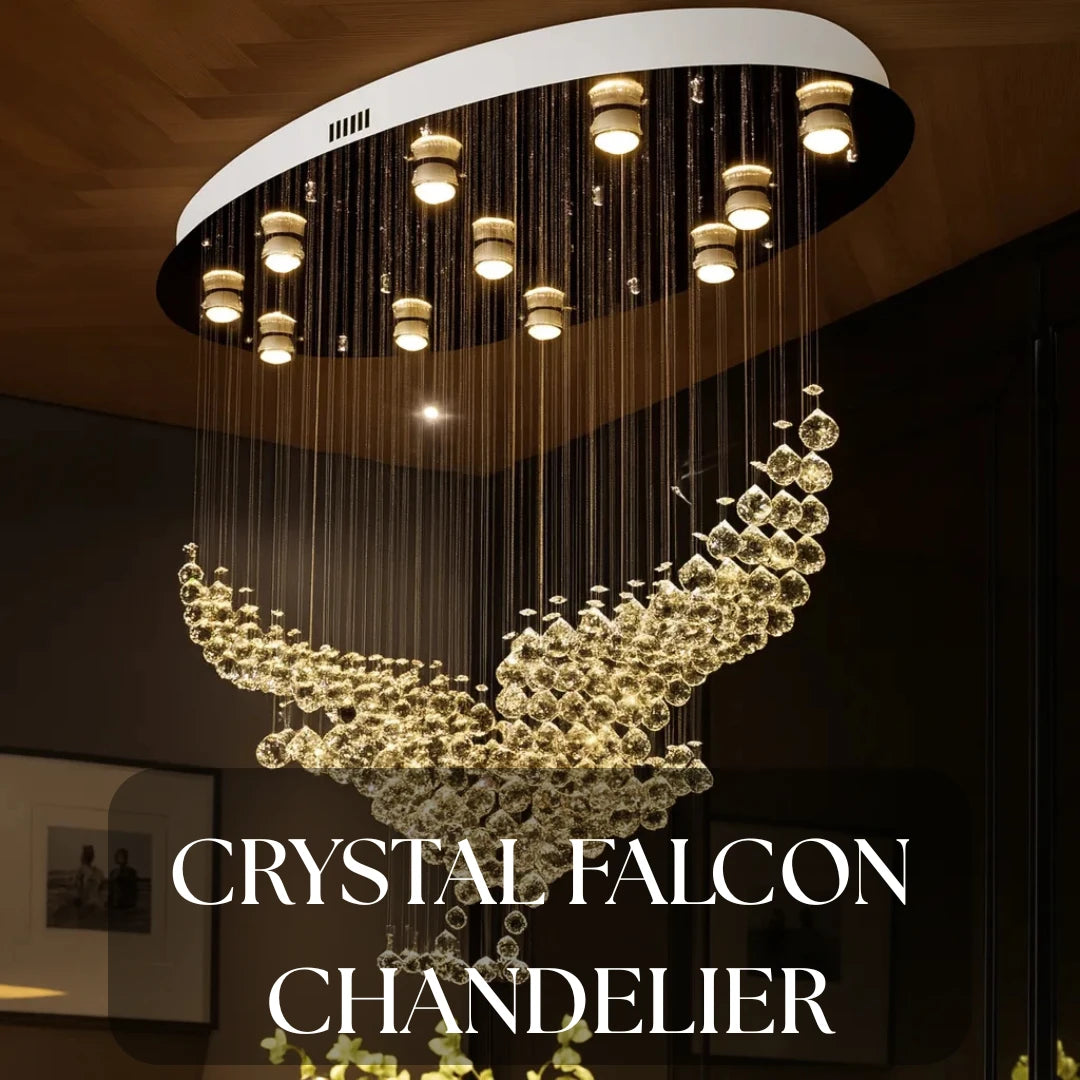 CRYSTAL FALCON CHANDELIER