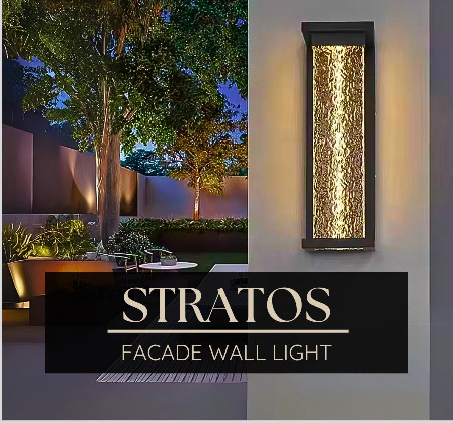 STRATOS OUTDOOR WALL FACADE LIGHT
