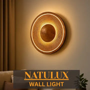 NATULUX WOODEN WALL LIGHT