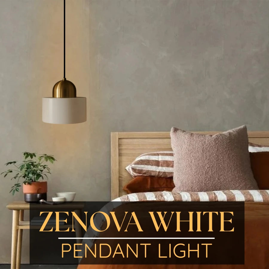 ZENOVA WHITE PENDANT LIGHT