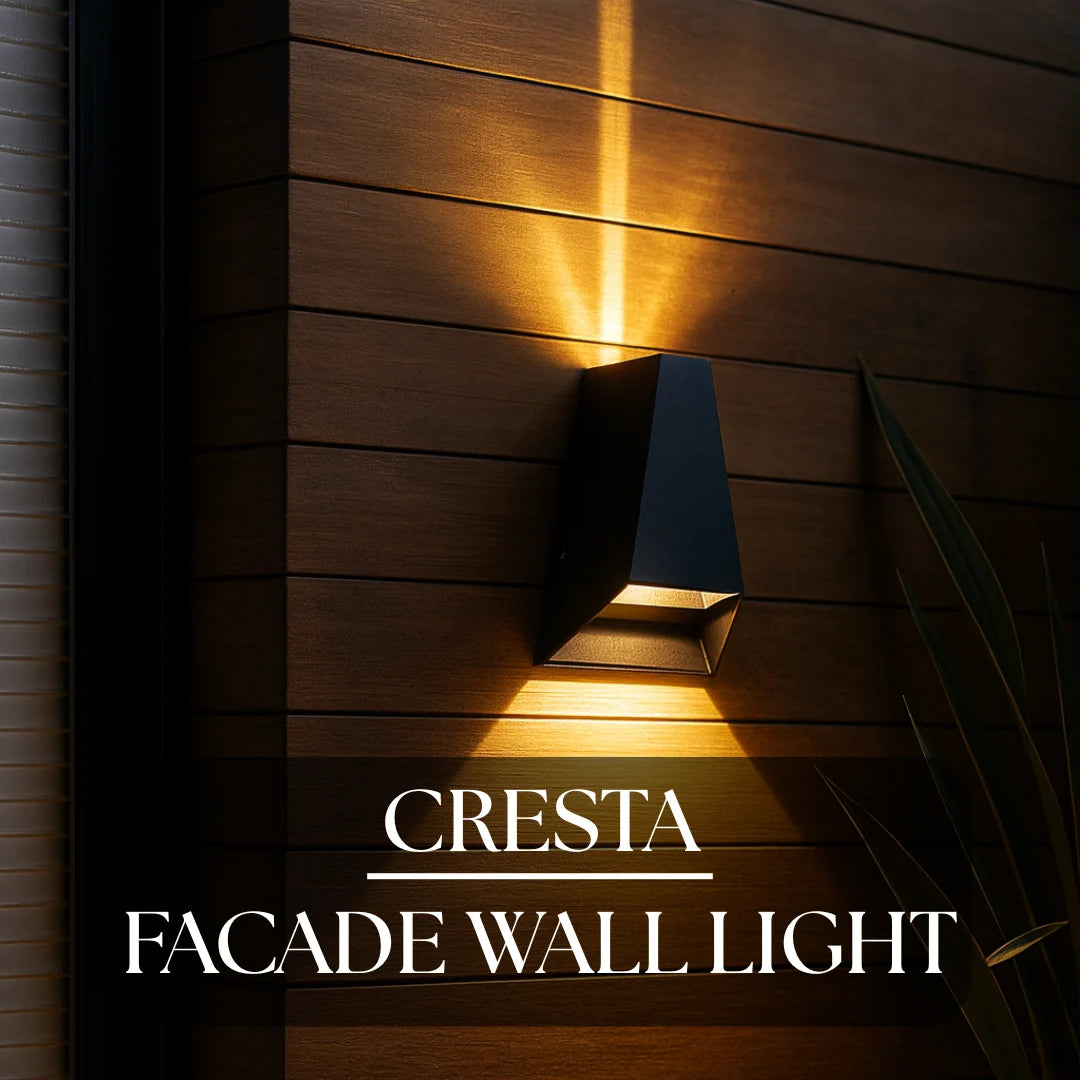 CRESTA OUTDOOR WALL FACADE LIGHT