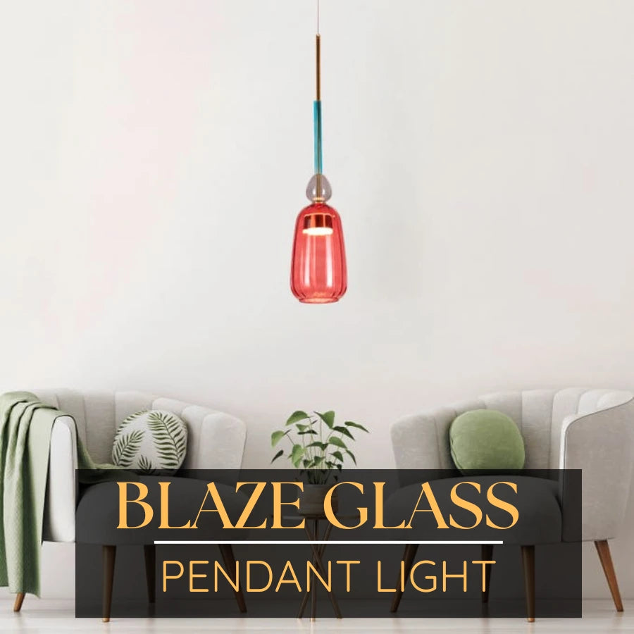 BLAZE GLASS PENDANT LIGHT