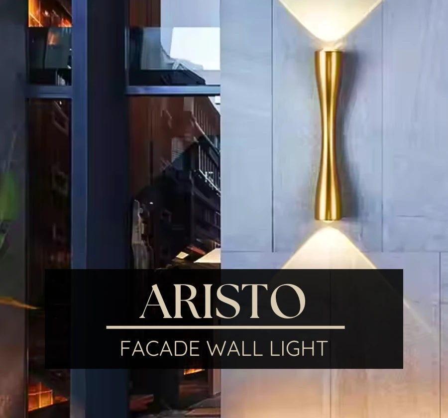 ARISTO OUTDOOR WALL FACADE LIGHT