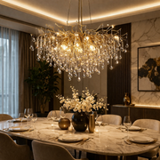 IMPERIAL CRYSTAL DROPS CHANDELIER