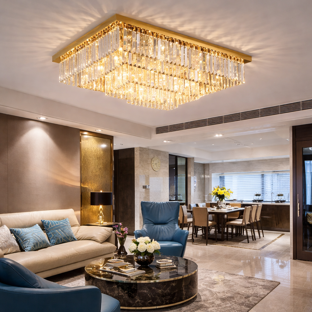 MAJESTIC RADIANCE – CRYSTAL CHANDELIER