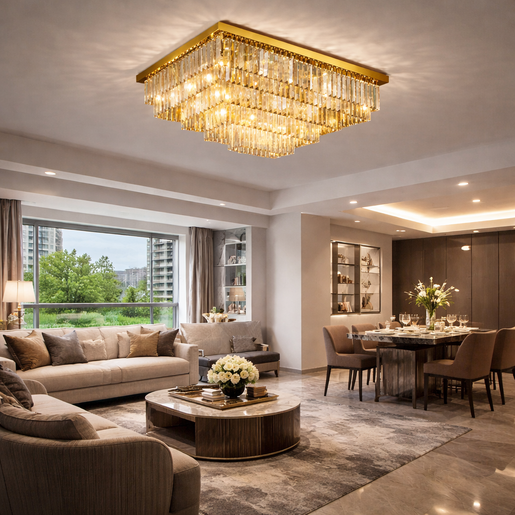 MAJESTIC RADIANCE – CRYSTAL CHANDELIER