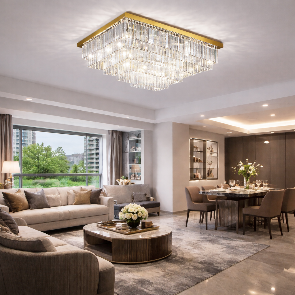 MAJESTIC RADIANCE – CRYSTAL CHANDELIER