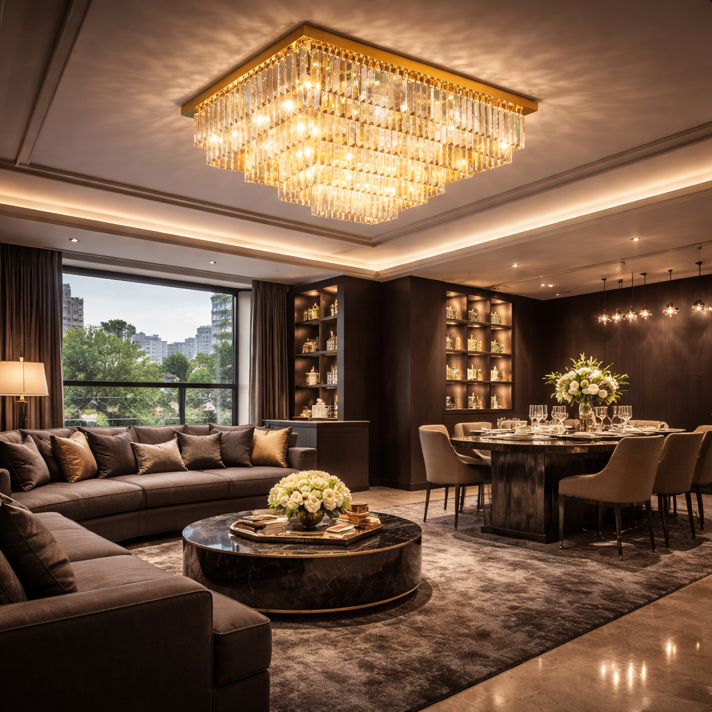 MAJESTIC RADIANCE – CRYSTAL CHANDELIER