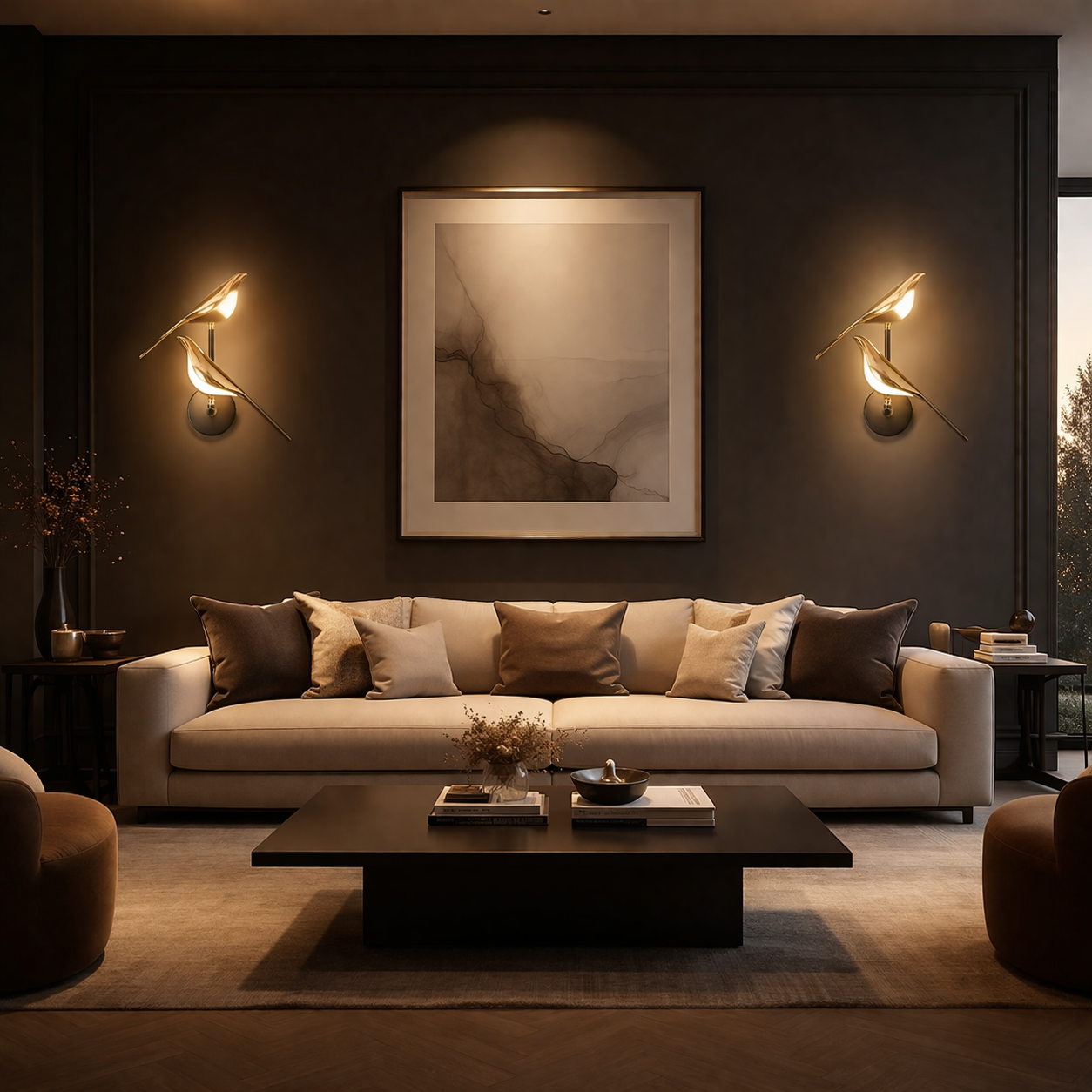 PERCH DUO WALL LIGHT