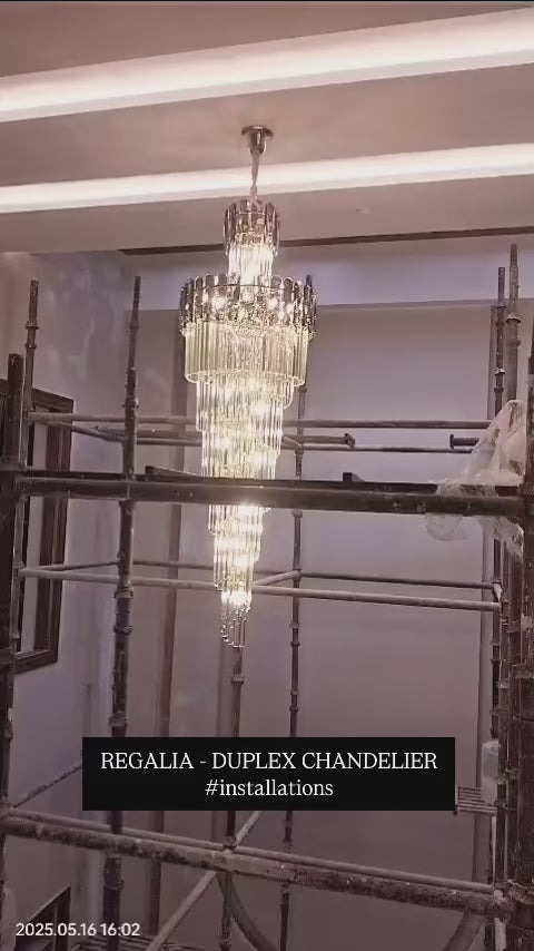 Load video: REGALIA DUPLEX CHANDELIER