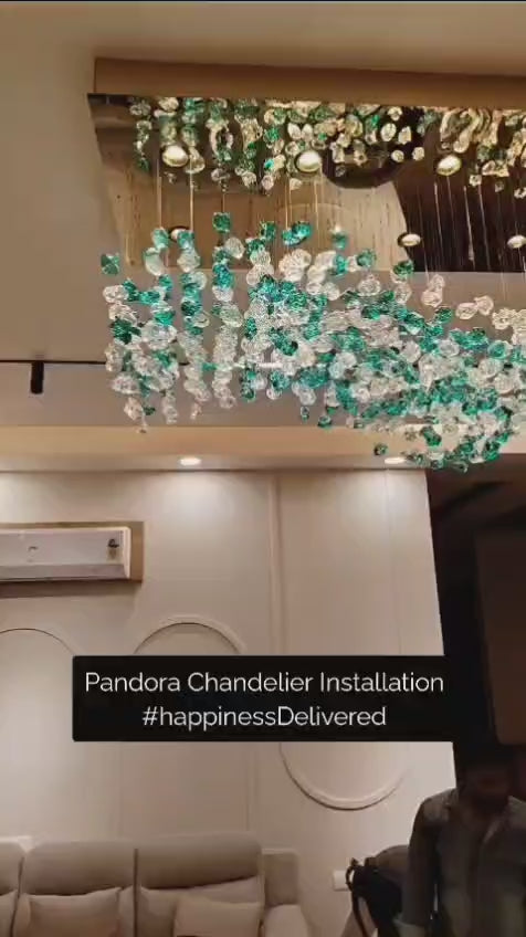 Load video: PANDORA CRYSTAL CHANDELIER